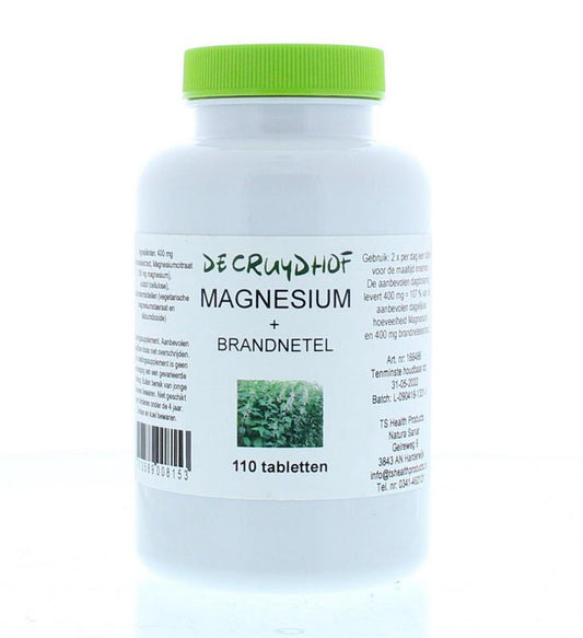 Cruydhof Magnesium en brandnetel 110 Tabletten
