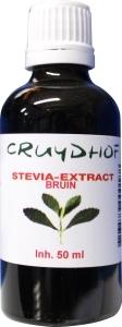 Cruydhof Stevia extract bruin 50.00 Milliliter