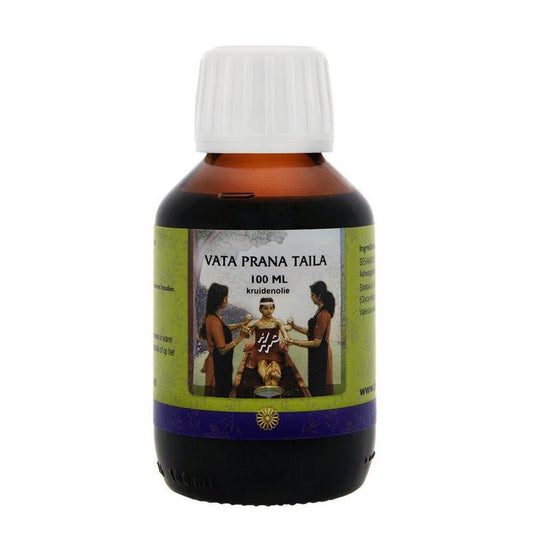 Holisan Vata Prana Taila Ayurveda body oil in 250ml bottle, natural skincare product for body care and relaxation.