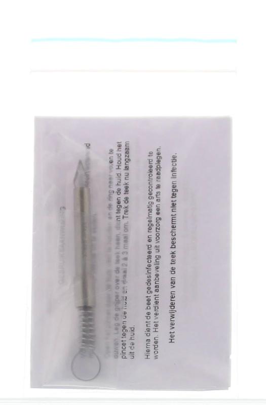 Mainit steken en beten metaal tekenpincet/tang, precision tool for handling small objects or insects.