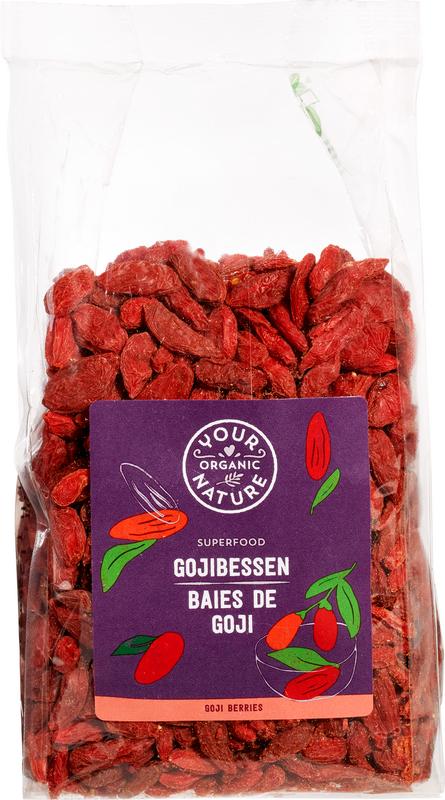 Your Organic Nature Goji bessen gedroogd bio 250.00 Gram