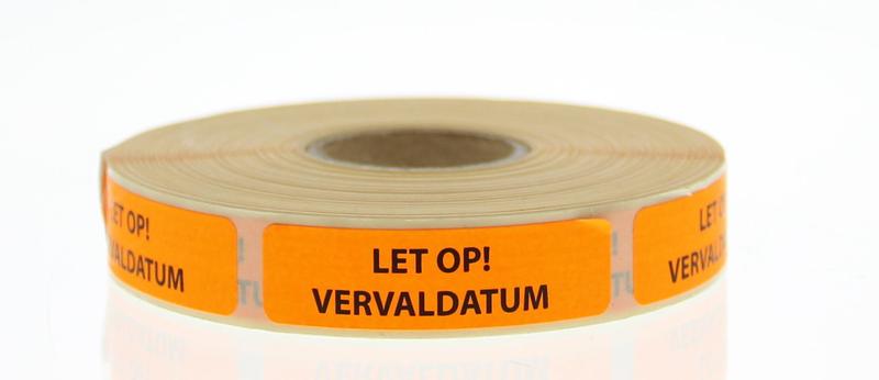 Blockland Strooketiket let op vervaldatum 750.00 Stuks