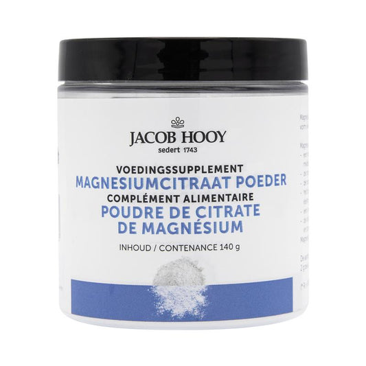 Jacob Hooy Magnesiumcitraat poeder 140.00 Gram