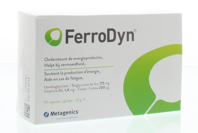 Metagenics Ferrodyn 90 Capsules