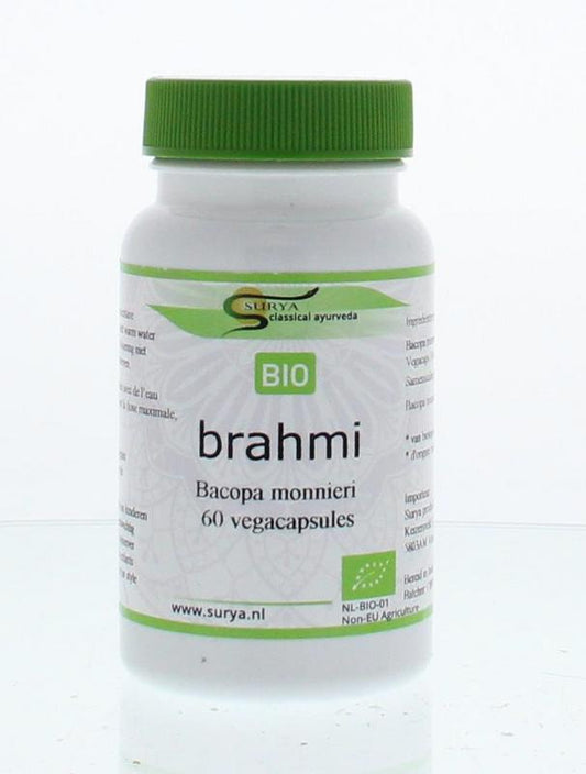 Surya Brahmi bio 60.00 Vegetarische capsules