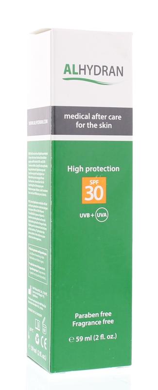 Alhydran Hydraterende creme SPF30 59 Milliliter