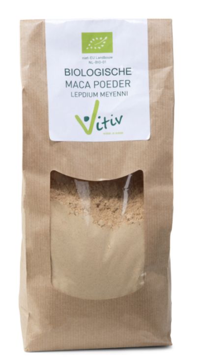 Vitiv Rode maca poeder bio 500.00 Gram