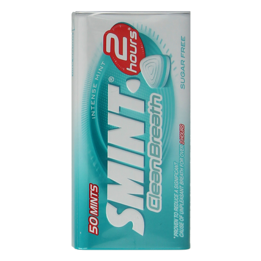 Smint Clean breath intense mint 50.00 Stuks