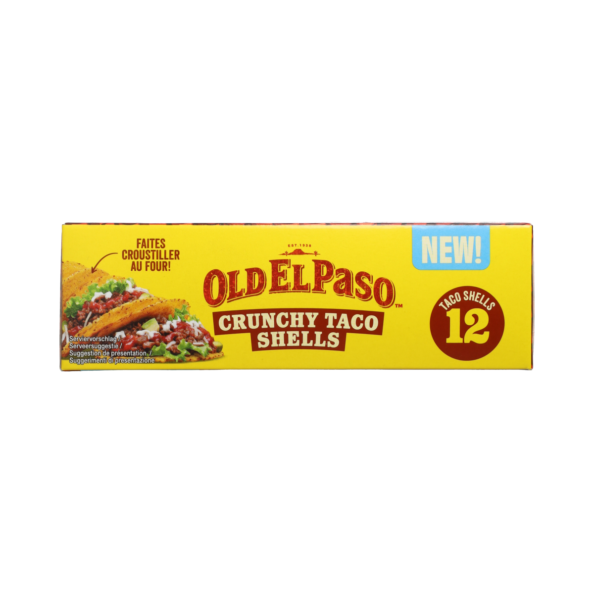 Old El Paso Taco shells glutenvrij 135.00 Gram