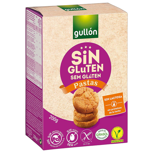 Gullon Cookies glutenvrij 200.00 Gram