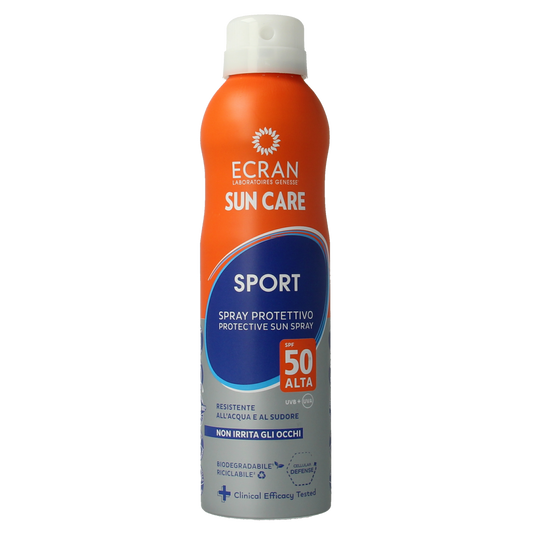 Ecran Sun milk spray invisible sport SPF50 250.00 Milliliter