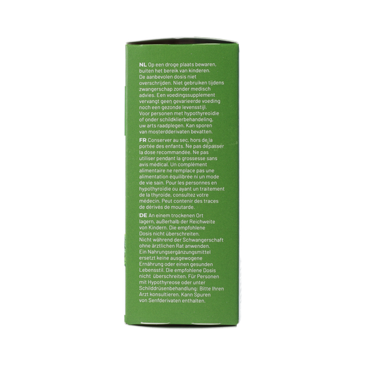 Soria Natural Brocosor herbal supplement in a bottle with 60 tablets, natural herbal remedy for respiratory health.