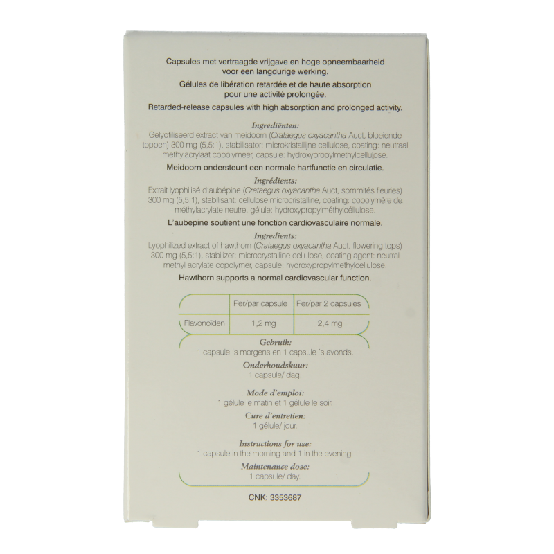 Soria Natural Crateagus oxyacantha 17-S 30 Capsules