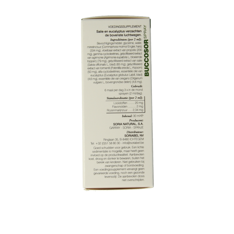 Soria Natural Composor 1 buccosor spray XXI 30 Milliliter