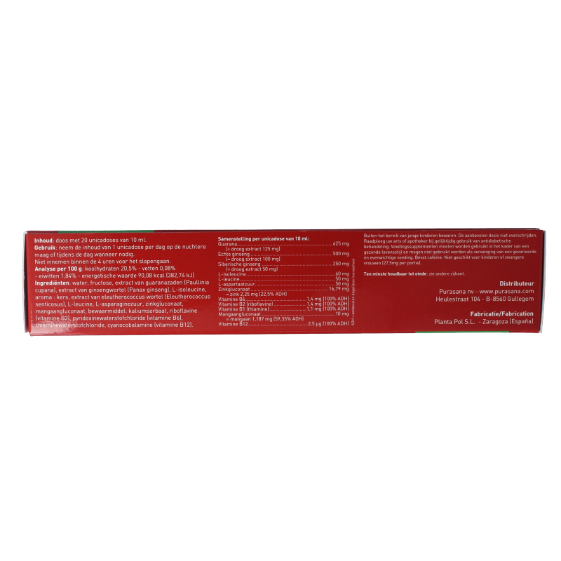 Purasana Plantapol Guarapol plus 20 Ampullen