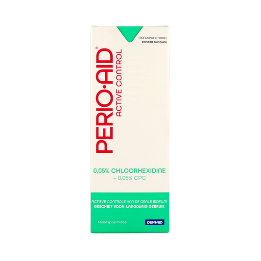 Perio Aid Active Control mondspoelmiddel 0.05% CHX 500.00 Milliliter