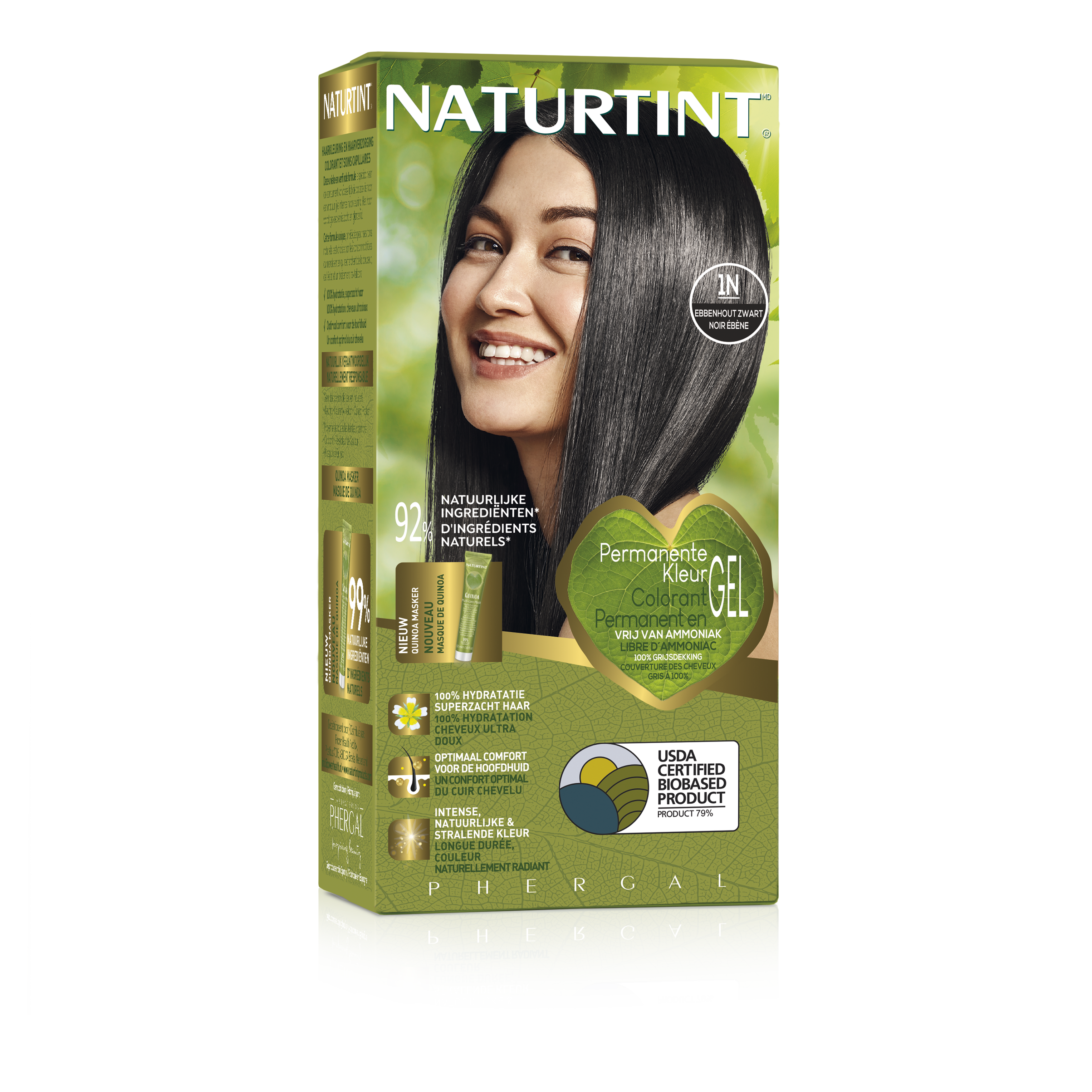 Naturtint 1N Ebbenhoutzwart 170.00 Milliliter