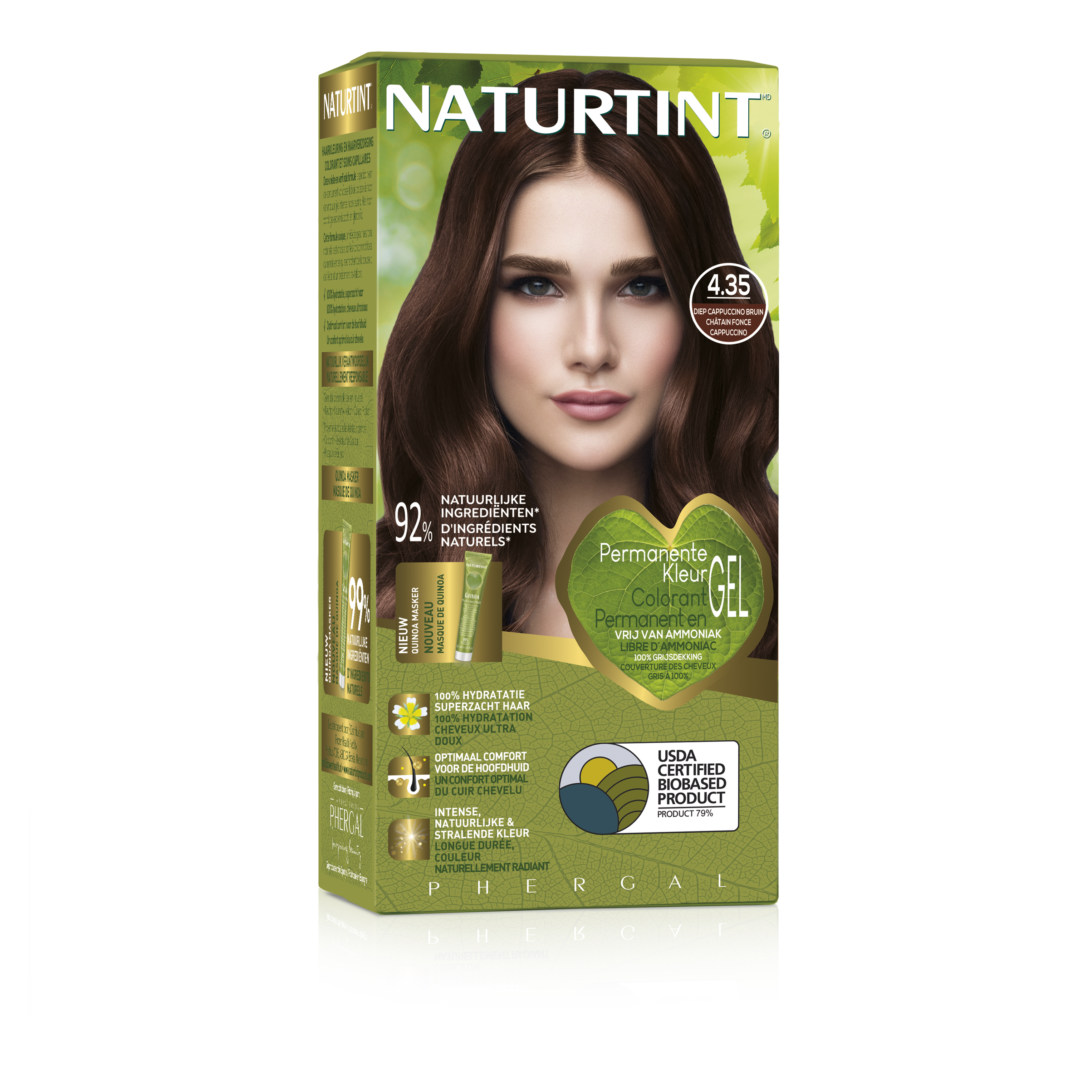 Naturtint 4.35 Diep cappuccino bruin 170 Milliliter
