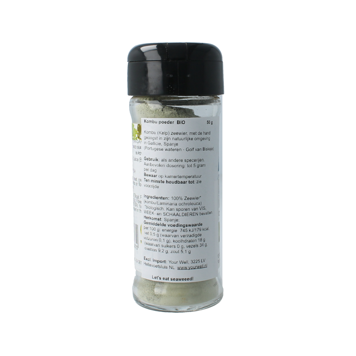 Porto-Muinos Kombu poeder bio 50.00 Gram