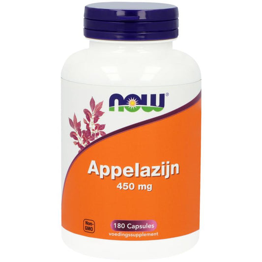 NOW Appelazijn 450mg 180.00 Vegetarische capsules