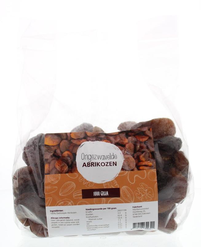 MijnNatuurwinkel Abrikozen ongezwaveld 1 Kilogram