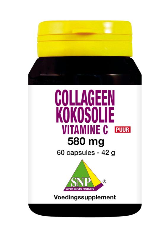 SNP Collageen kokosolie vitamine C puur 60 Capsules