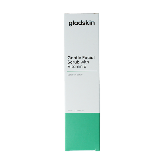 Gladskin Facial scrub gentle with vitamine E 75 Milliliter