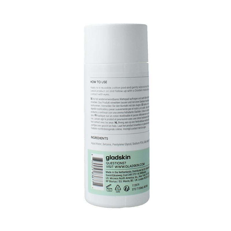 Gladskin Tonic gentle touch 150 Milliliter