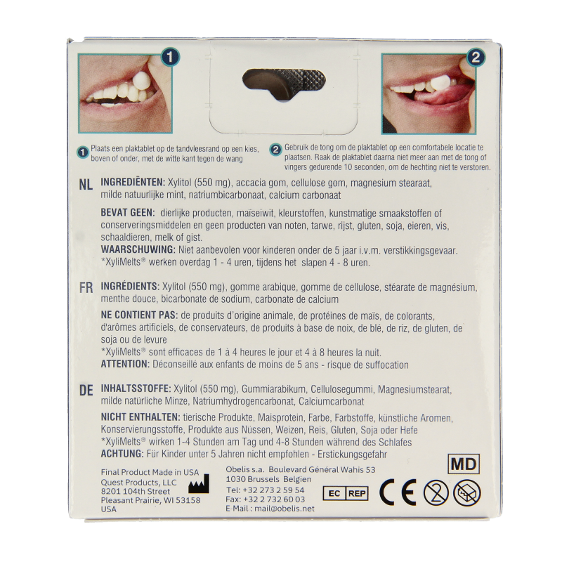 Xylimelts Milde munt 40 Stuks