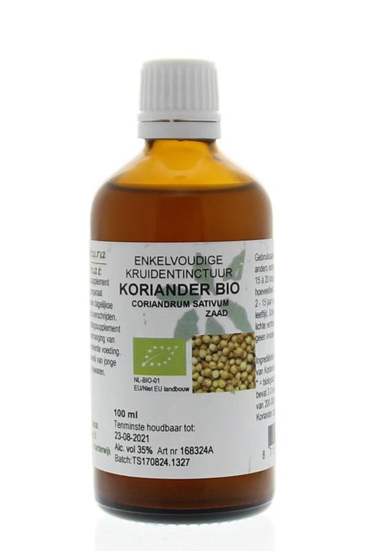 Cruydhof Coriandrum sativum / koriander tinctuur bio 100.00 Milliliter