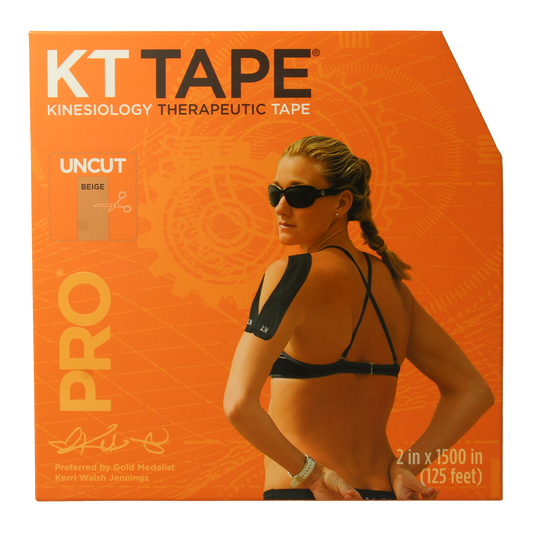 KT Tape Jumbo pro roll 38 meter beige uncut 1.00 Stuks