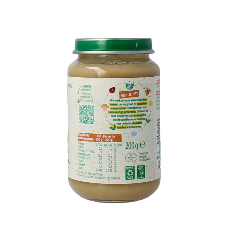 Olvarit Perzik banaan kiwi 6M53 200 Gram
