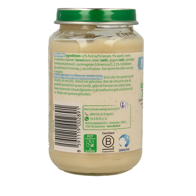 Olvarit Banaan koek 8M51 200 Gram