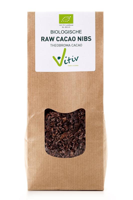 Vitiv Cacao nibs bio 400.00 Gram