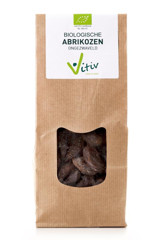Vitiv Abrikozen ongezwaveld bio 250.00 Gram