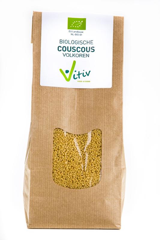 Vitiv Couscous volkoren bio 500.00 Gram