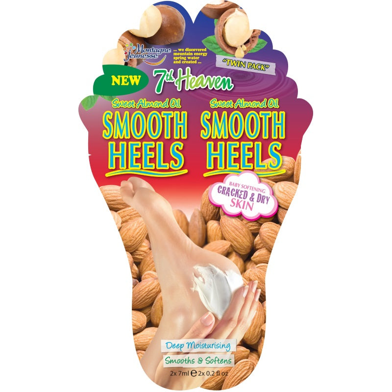 Montagne 7th Heaven voetenmasker smooth heels 1.00 Set