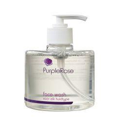 Volatile Purple Rose Face Wash 300ml bottle with purple rose imagery, designed for facial skincare and cleansing.