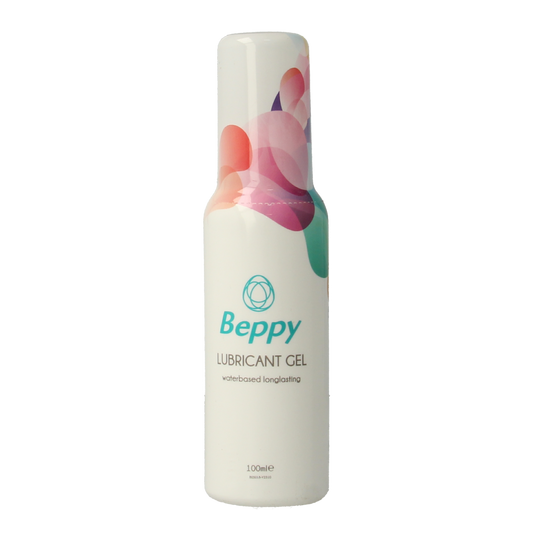 Beppy water-based lubricant gel for baby and toddler care, 100ml bottle, suitable for gentle skin moisturizing and soothing.