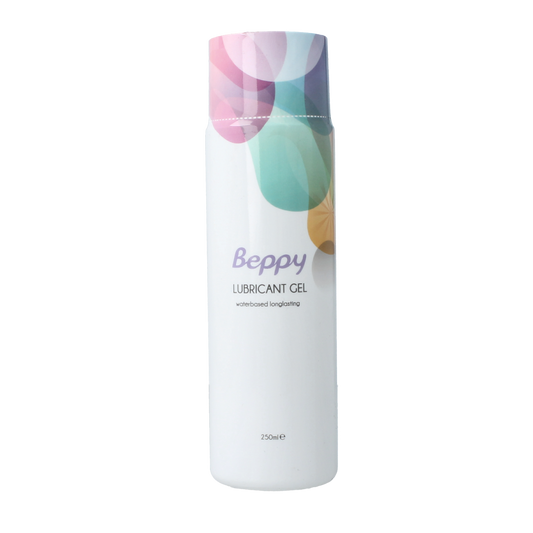 Beppy Lubricant gel in 250ml bottle, soft and smooth personal lubricant for intimate use, from Beppy brand.