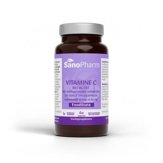 SanoPharm Vitamine C 250mg & bioflavonoiden 80mg 60 Tabletten