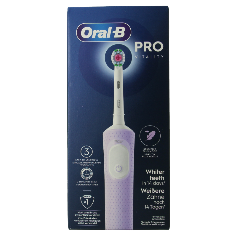 Oral B Vitality pro protect lila 1 Stuks