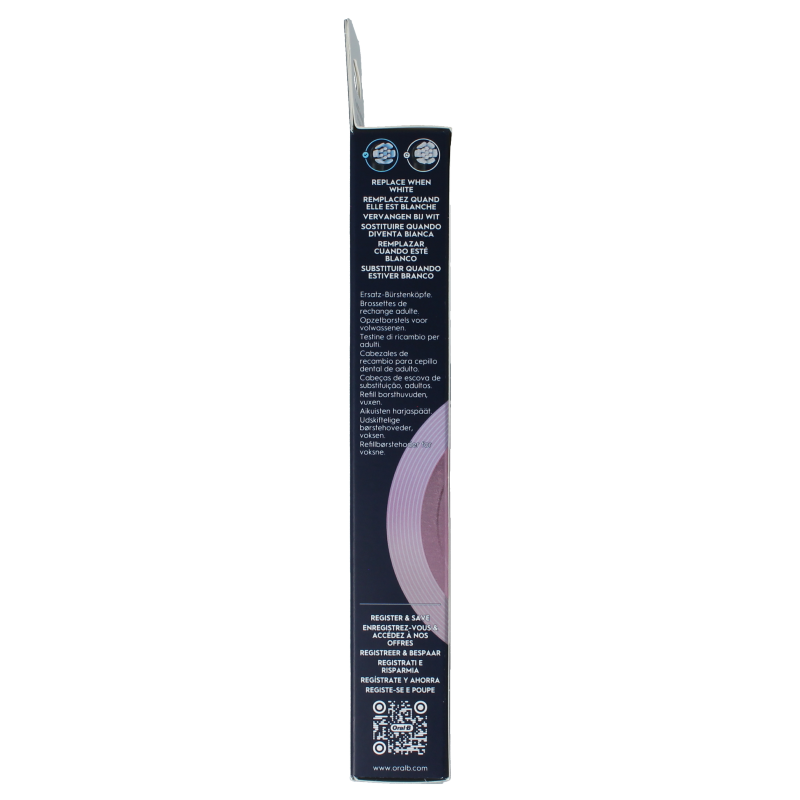 Oral B Opzetborstel IO gentle care zwart 4 Stuks