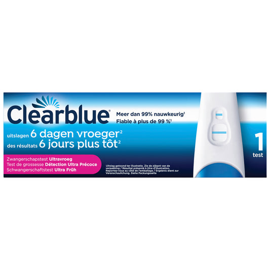Clearblue Ultra vroeg 1.00 Stuks
