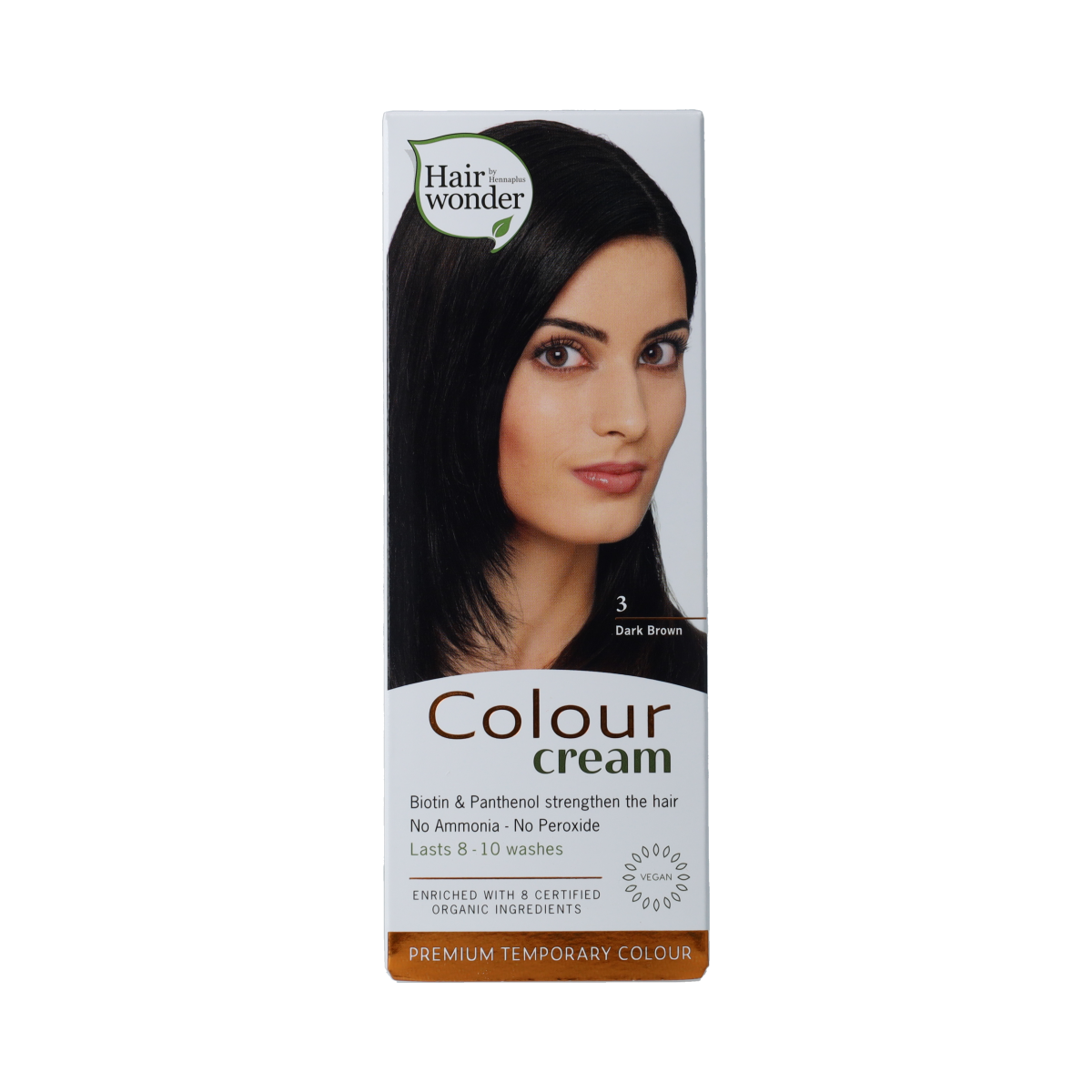 Henna Plus Colour cream 3 dark brown 60.00 Milliliter