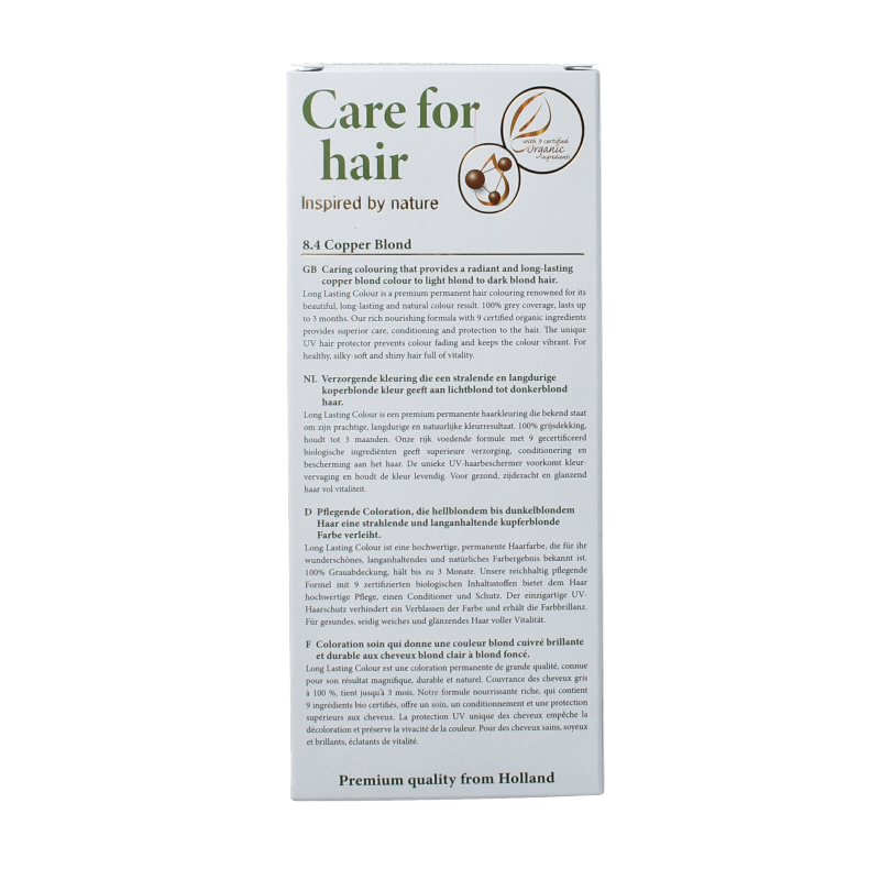 Henna Plus Long lasting colour 8.4 copper blond 100 Milliliter