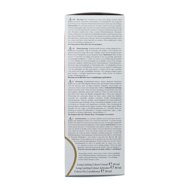 Henna Plus Long lasting colour 8.4 copper blond 100 Milliliter