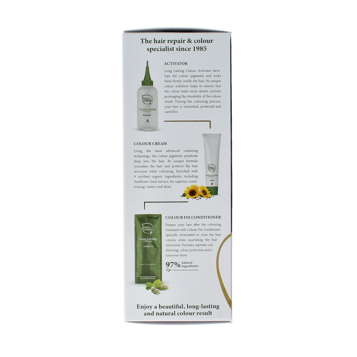 Henna Plus Long lasting colour 6.35 hazelnut 100.00 Milliliter
