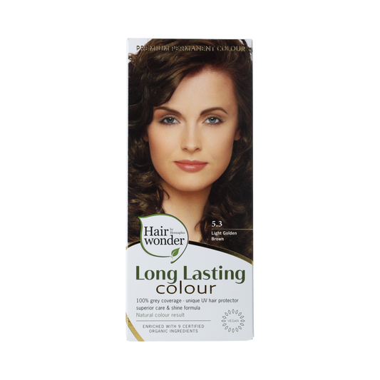 Hairwonder Long lasting colour 5.3 golden brown 100.00 Milliliter
