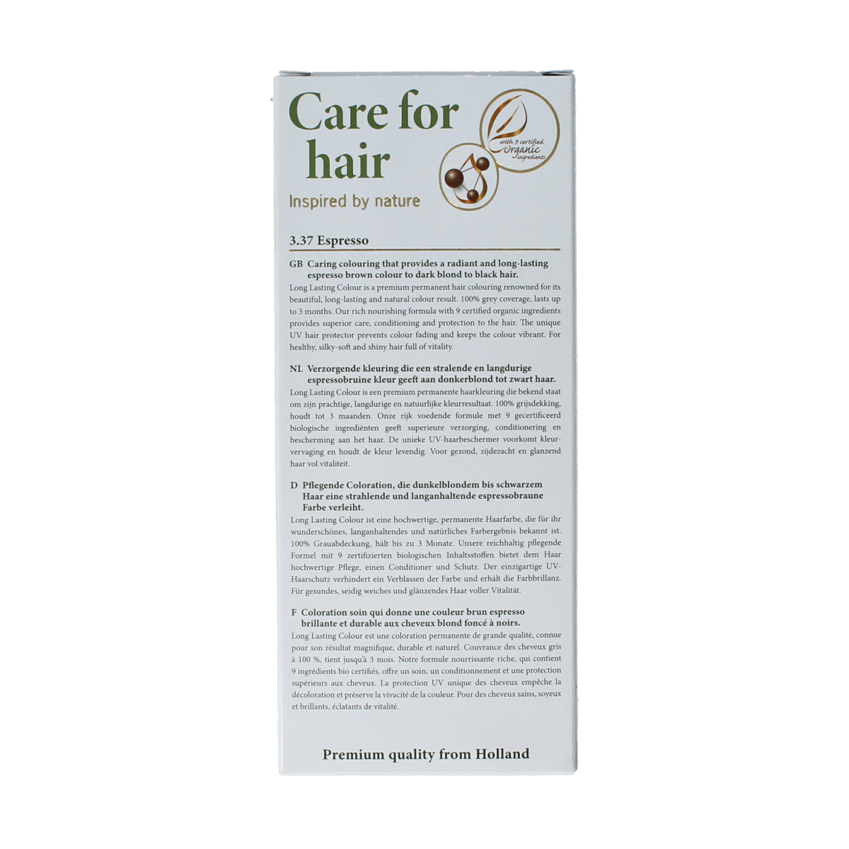 Henna Plus Long lasting colour 3.37 espresso 100.00 Milliliter